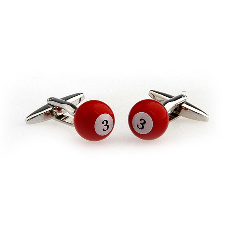 Interesting Skull Grease Baking Paint Cufflinks