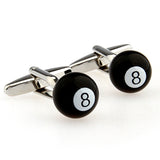 Interesting Skull Grease Baking Paint Cufflinks