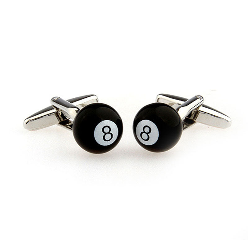 Interesting Skull Grease Baking Paint Cufflinks