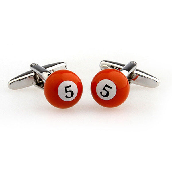 Interesting Skull Grease Baking Paint Cufflinks