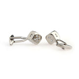 Crystal Zircon Cufflinks