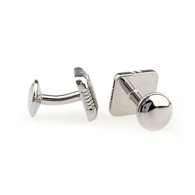 Enamel Dropping Glue Cufflinks