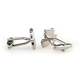 Plain Colour Metal Cufflinks