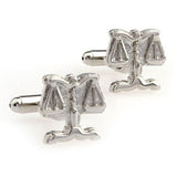 Plain Colour Metal Cufflinks