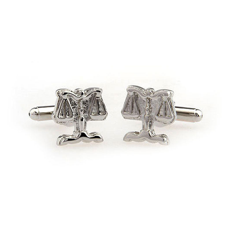 Plain Colour Metal Cufflinks