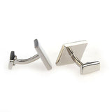 Plain Colour Metal Cufflinks