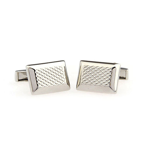 Plain Colour Metal Cufflinks