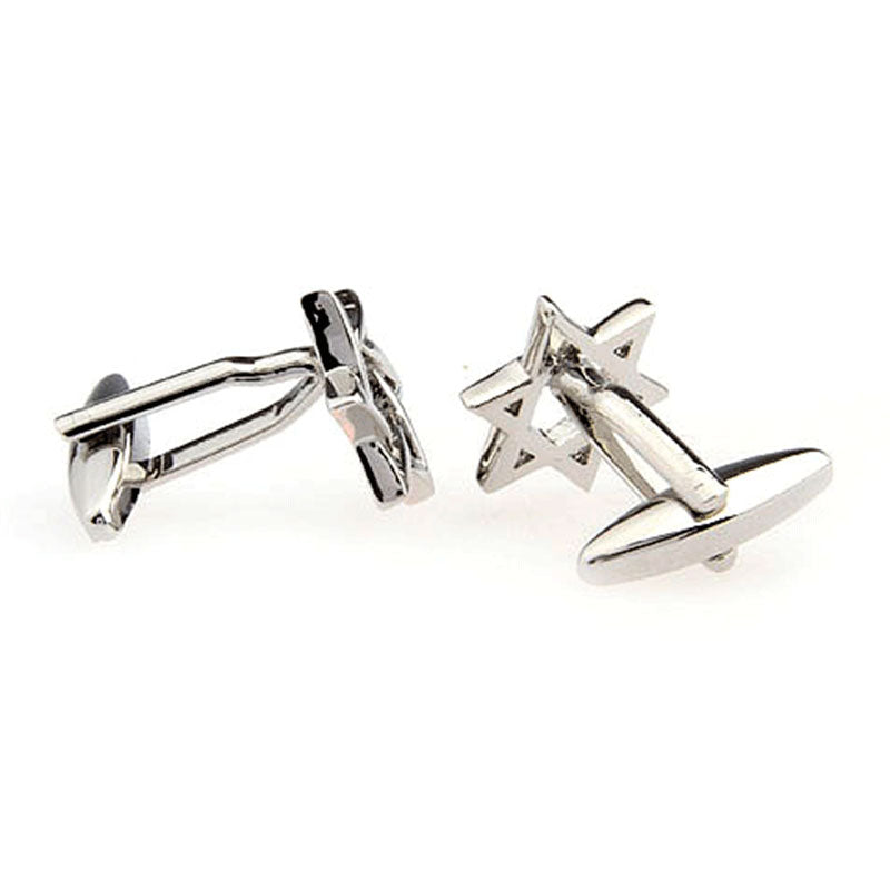 Interesting Skull Plain Colour Metal Cufflinks