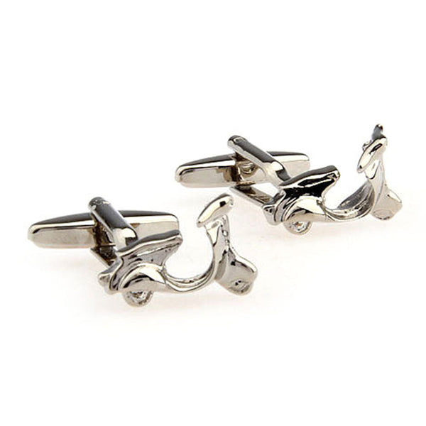 Car Logo Traffic Plain Colour Metal Cufflinks