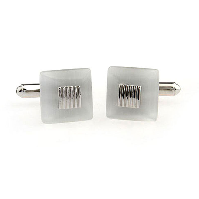 Cateye Glass Cufflinks