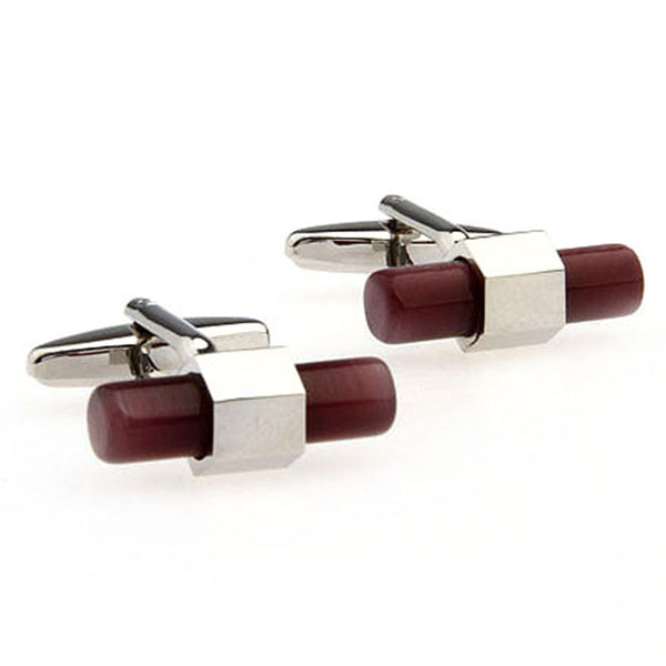 Cateye Glass Cufflinks