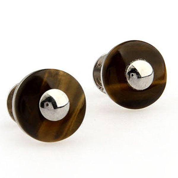 Shells Agate Cufflinks