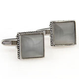 Cateye Glass Cufflinks