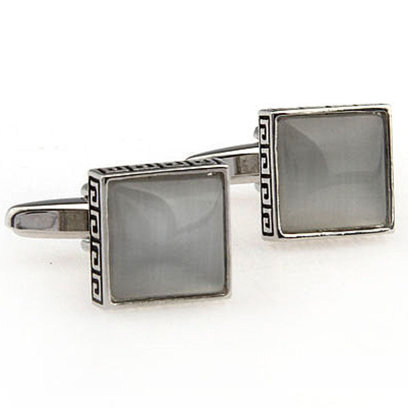 Cateye Glass Cufflinks