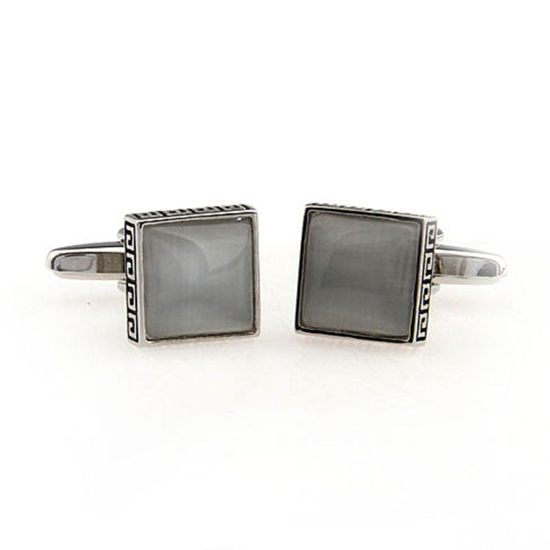 Cateye Glass Cufflinks