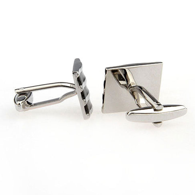 Enamel Dropping Glue Cufflinks