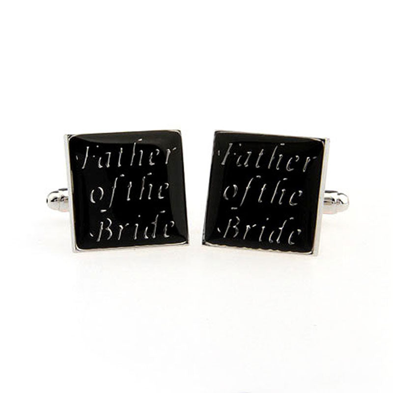 Enamel Dropping Glue Cufflinks