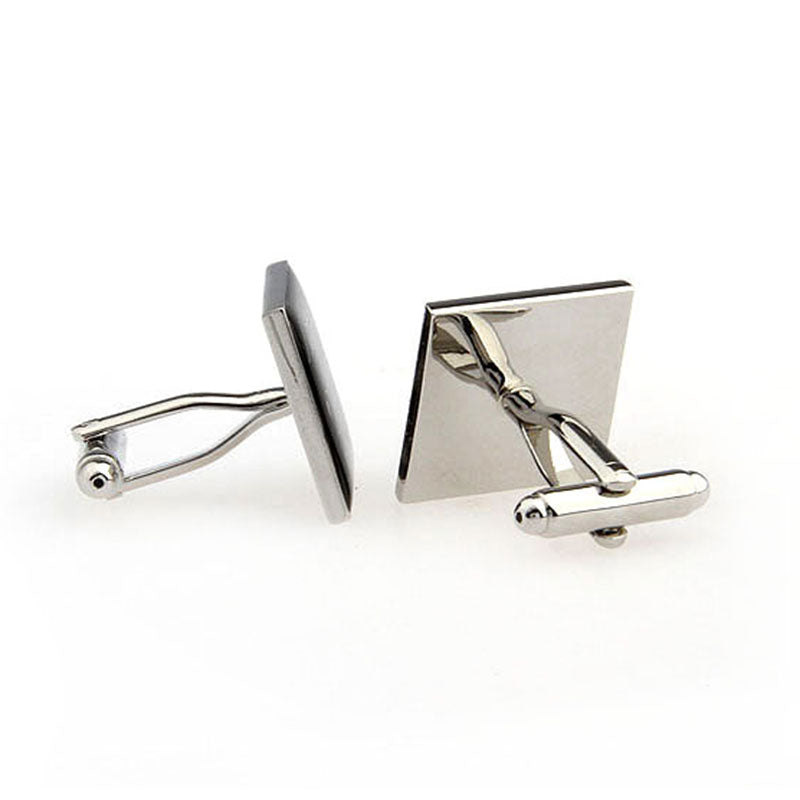 Enamel Dropping Glue Cufflinks