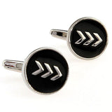 Enamel Dropping Glue Cufflinks