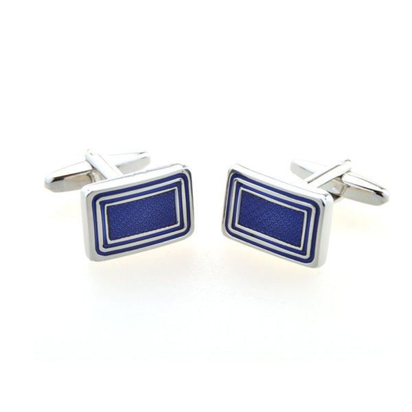 Enamel Dropping Glue Cufflinks