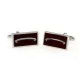 Enamel Dropping Glue Cufflinks