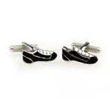 Interesting Skull Enamel Dropping Glue Cufflinks