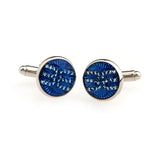 Enamel Dropping Glue Cufflinks