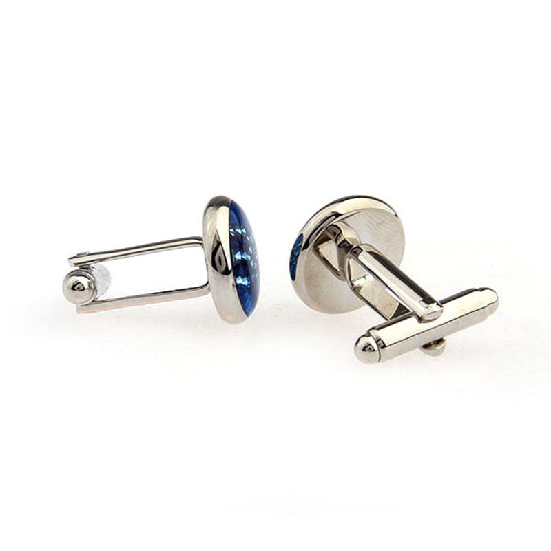 Enamel Dropping Glue Cufflinks