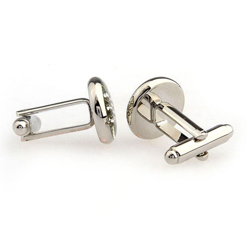 Enamel Dropping Glue Cufflinks