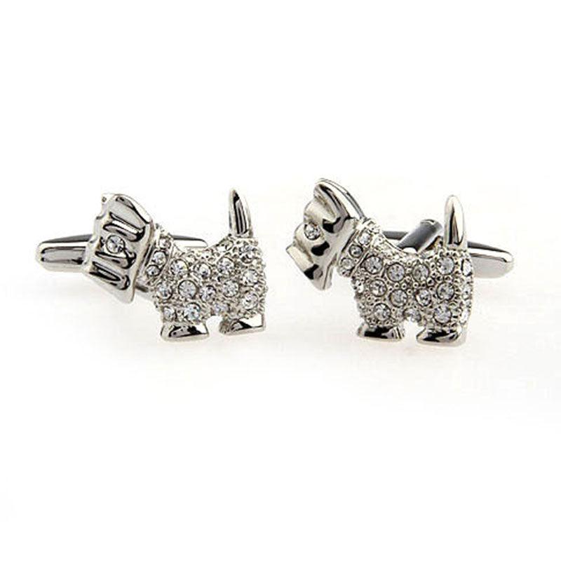 Animals Plants Crystal Zircon Cufflinks