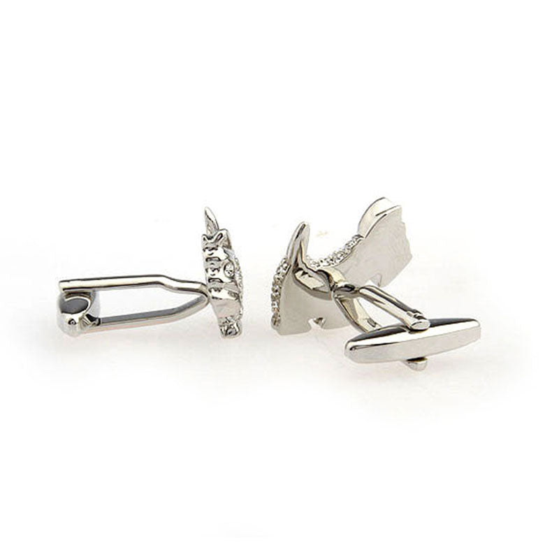 Animals Plants Crystal Zircon Cufflinks