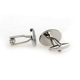 Enamel Dropping Glue Cufflinks