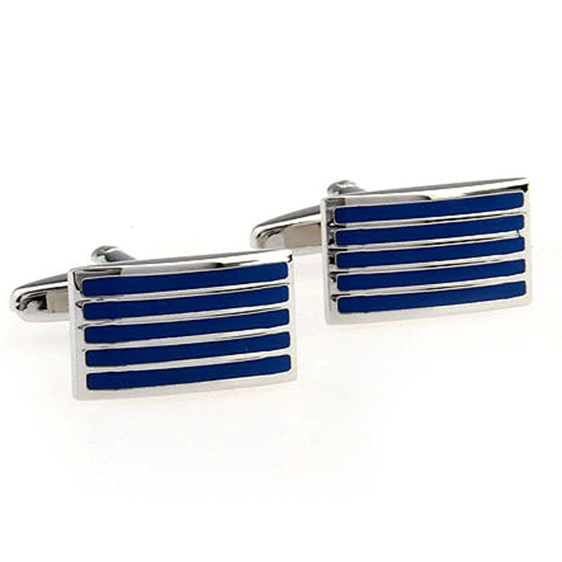 Enamel Dropping Glue Cufflinks