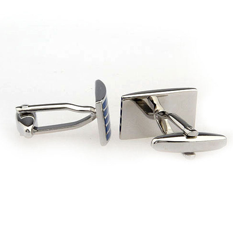 Enamel Dropping Glue Cufflinks