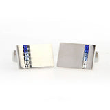 Crystal Zircon Cufflinks