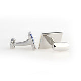 Crystal Zircon Cufflinks