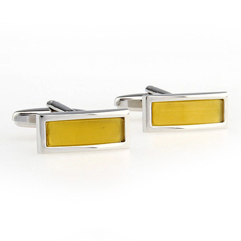 Cateye Glass Cufflinks