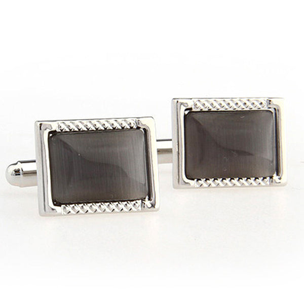 Cateye Glass Cufflinks