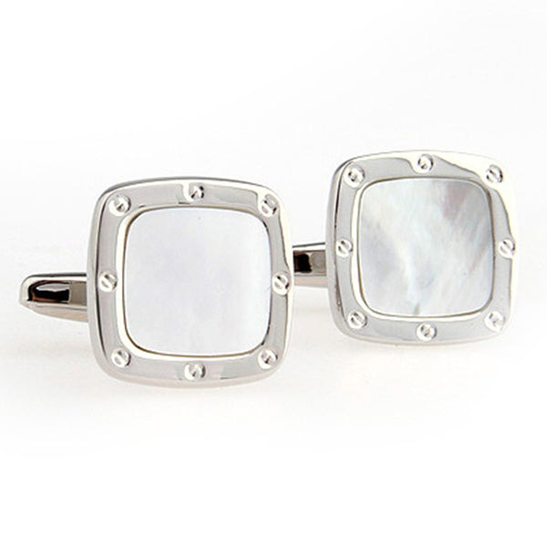 Shells Agate Cufflinks