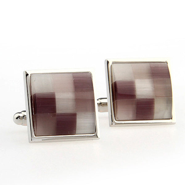 Cateye Glass Cufflinks