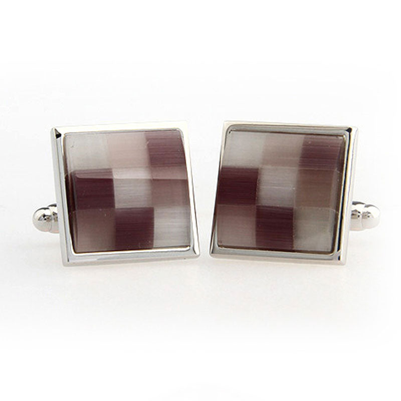 Cateye Glass Cufflinks