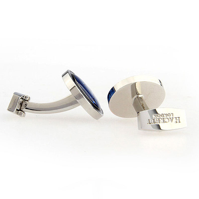 Enamel Dropping Glue Cufflinks