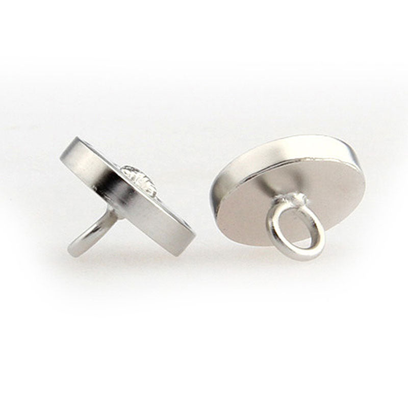 Enamel Dropping Glue Collar Studs