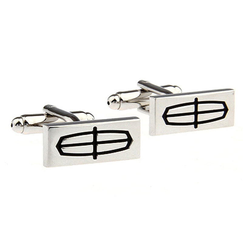 Car Logo Traffic Enamel Dropping Glue Cufflinks