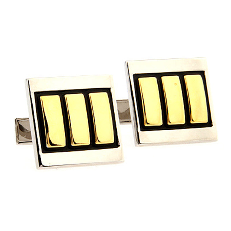 Enamel Dropping Glue Cufflinks