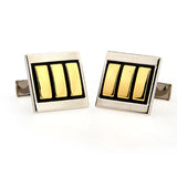 Enamel Dropping Glue Cufflinks