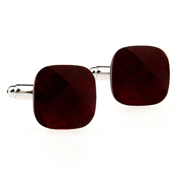 Crystal Zircon Cufflinks