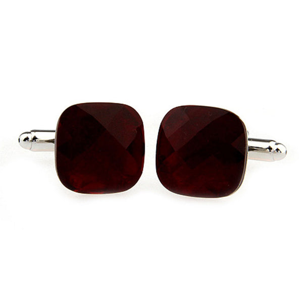 Crystal Zircon Cufflinks