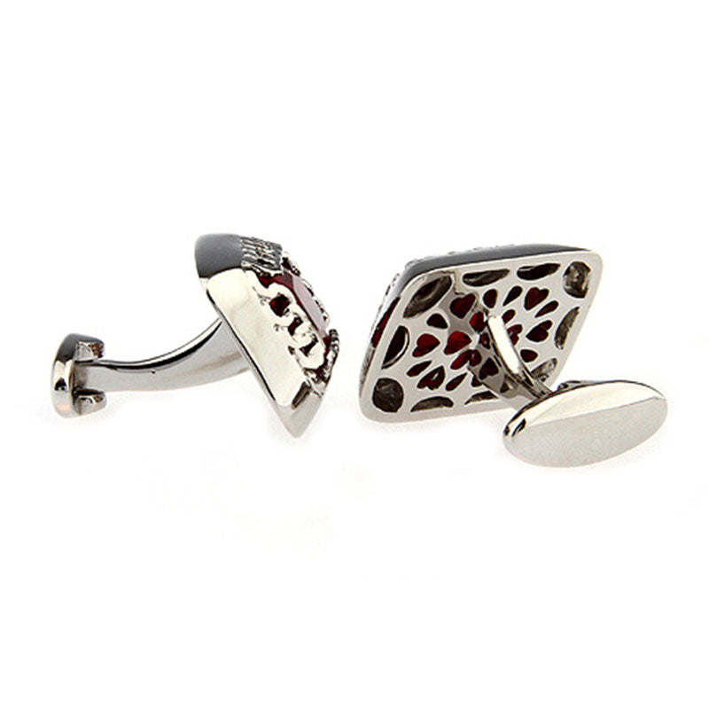 Crystal Zircon Cufflinks
