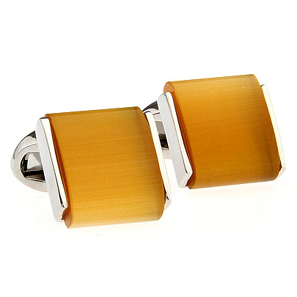 Cateye Glass Cufflinks